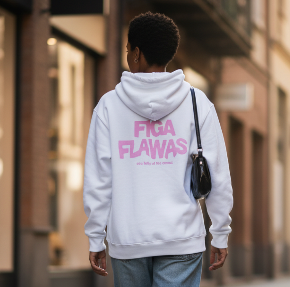SUDADERA BLANCA FIGA FLAWAS