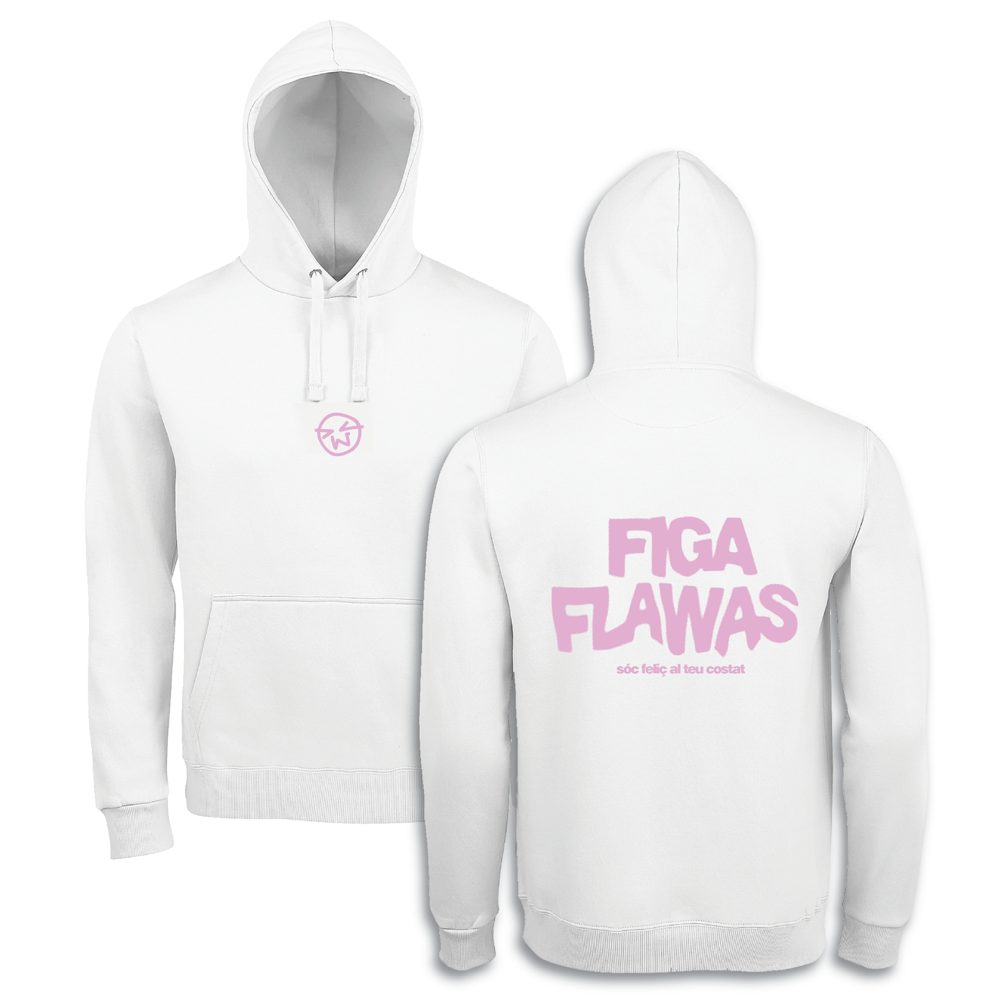SUDADERA BLANCA FIGA FLAWAS